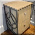 F22. Hekman file cabinet. 